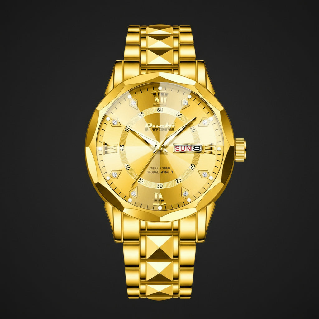 Poshi PS966 Quartz Wristwatch