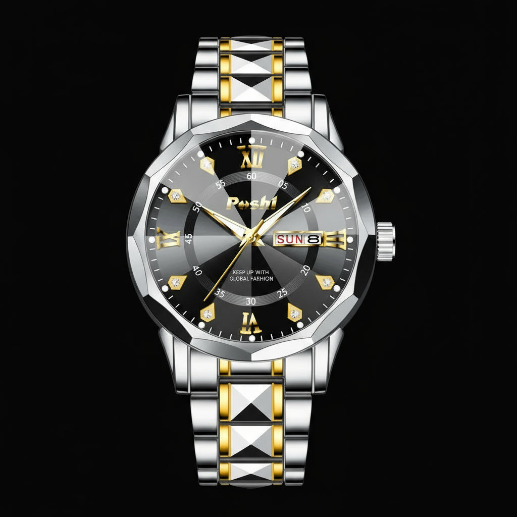 Poshi PS966 Quartz Wristwatch